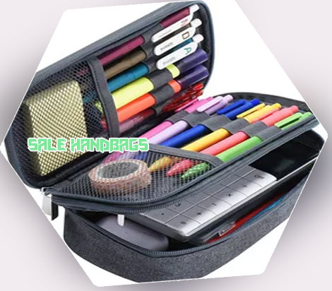 Big makeup bag with compartments