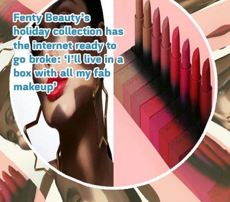 Fenty makeup box