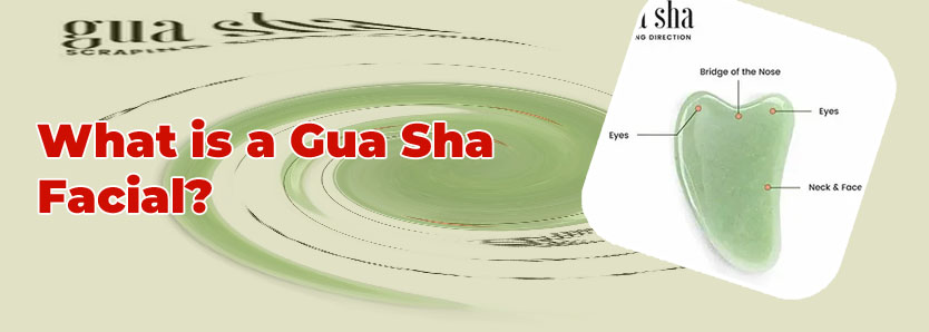 Gua sha facial chart