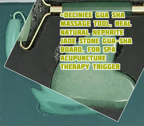 Gua sha nephrite jade