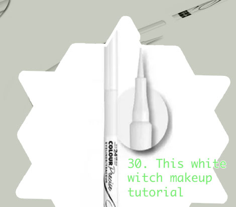 Mac white eyeliner