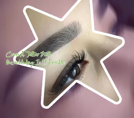 My eyebrow tattoo looks grey