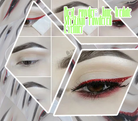 Red eyeliner waterline